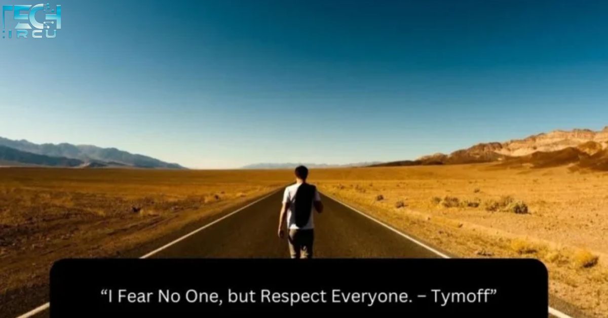 A Deeper Understanding Of Tymoff's Statement: 'I Fear No One, But Respect Everyone.'